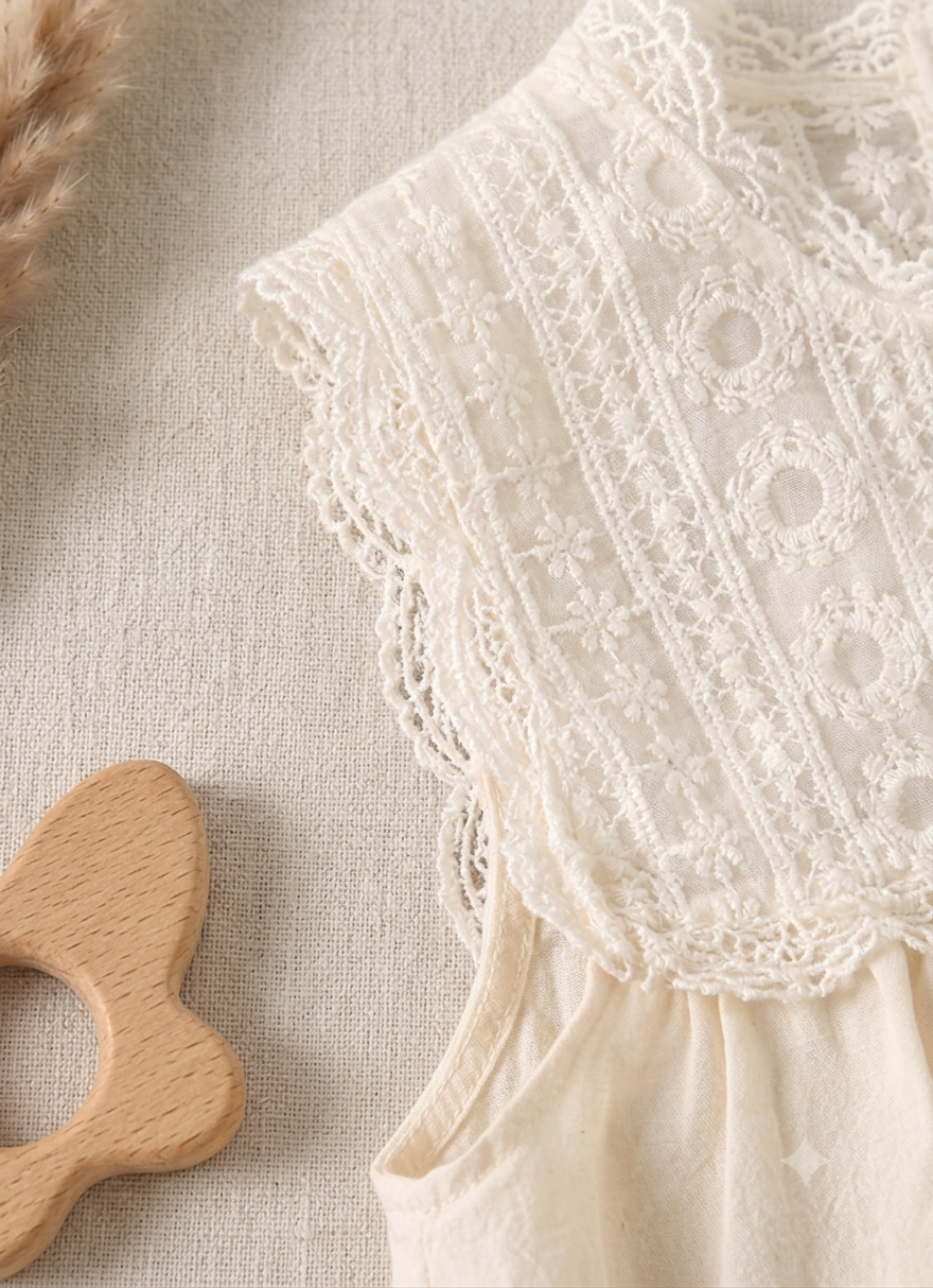 Heirloom Lace Romper