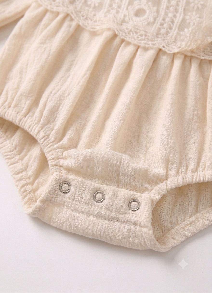 Heirloom Lace Romper