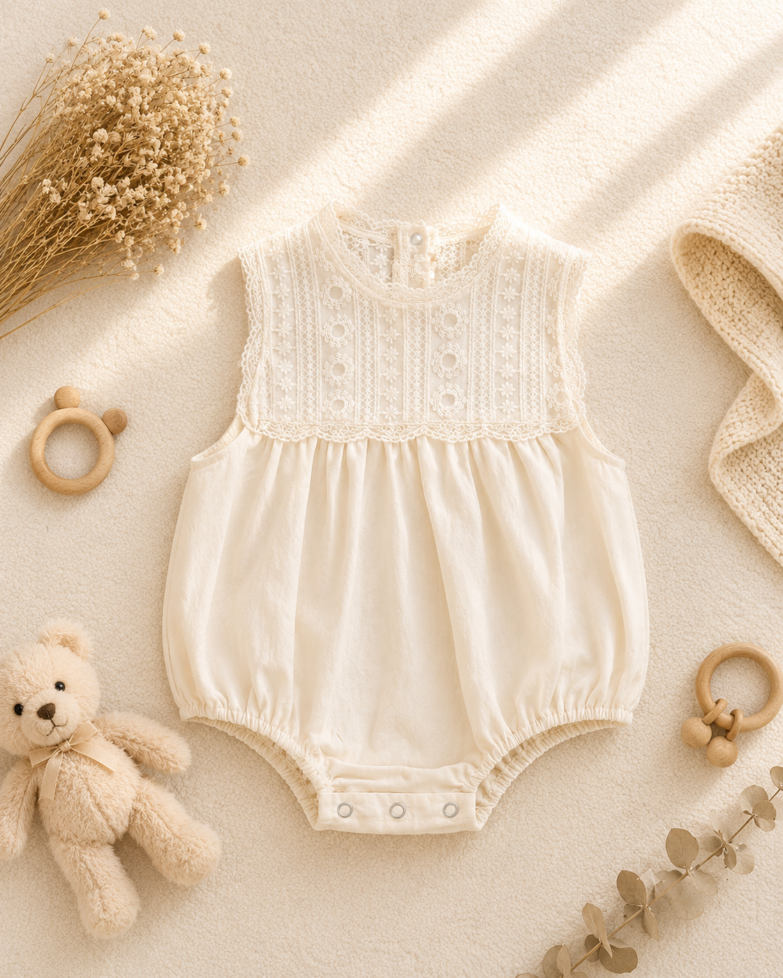 Heirloom Lace Romper