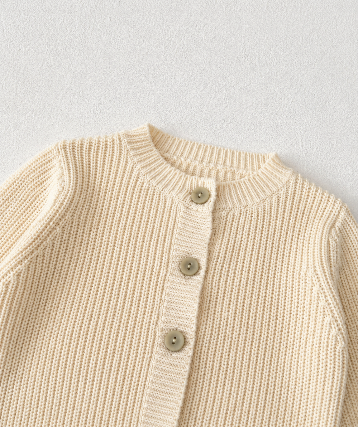 Organic Cotton Knit Cardigan & Bloomer Set